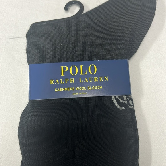 Polo Ralph Lauren women cashmere wool slouchy socks. Value $280. made in Italy. - Picture 7 of 12